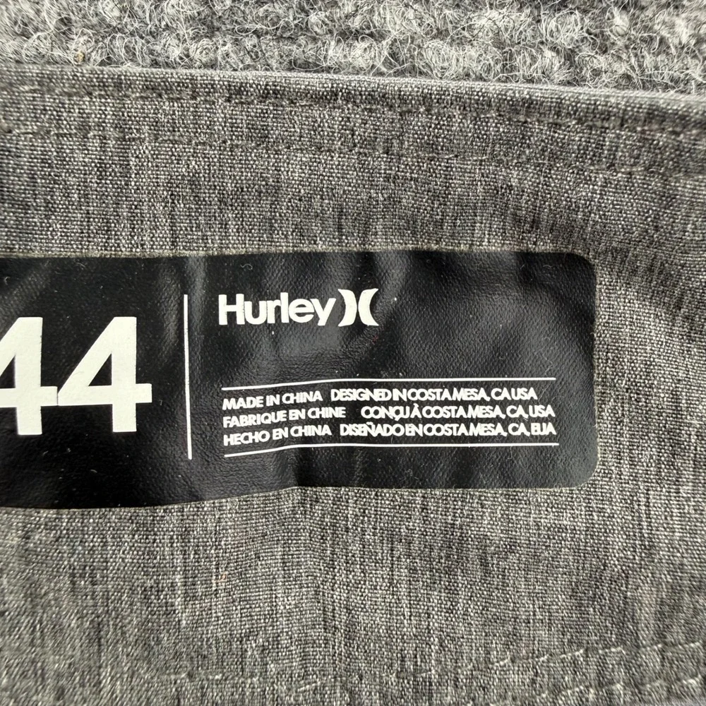 Hurley Board Shorts 44 Grey Phantom Stretch Recycled Mens